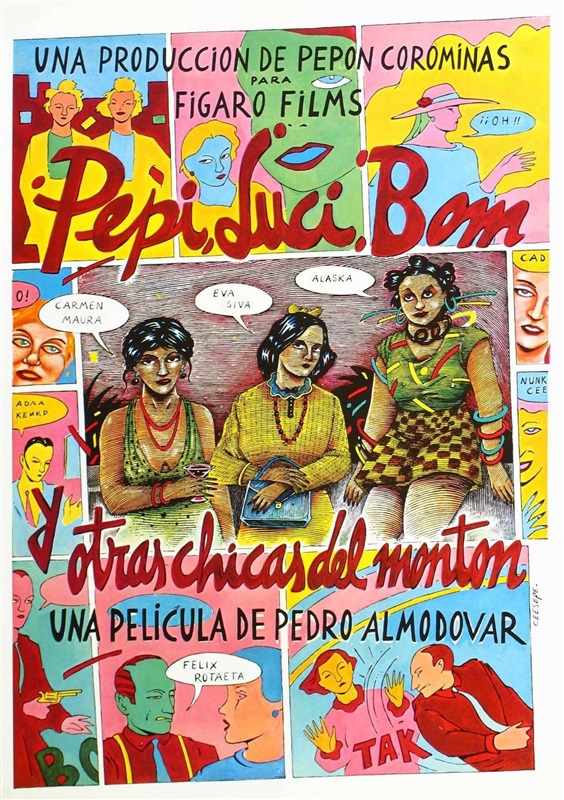 Poster for Pepi, Luci, Bom