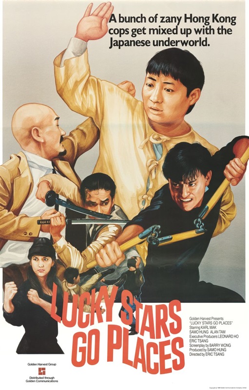 Poster for Lucky Stars Go Places