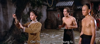 That was women's kung fu